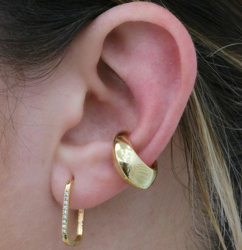 Gold Mini Chunky Ear Cuff
