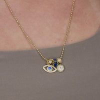 Pavé Evil Eye Charm