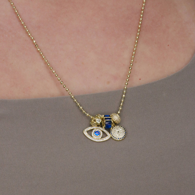 Pavé Evil Eye Charm