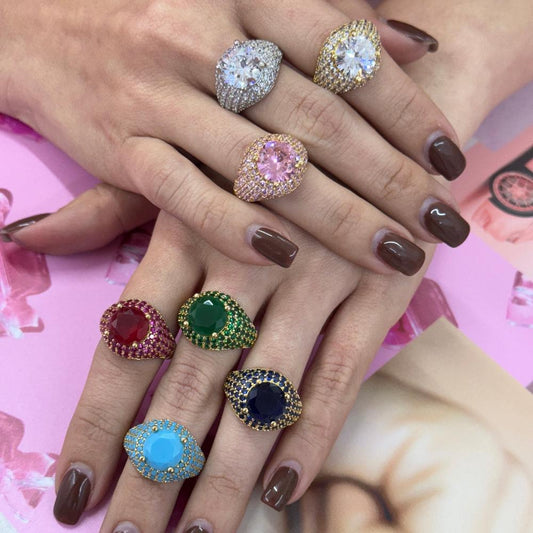STONE & PAVE RING