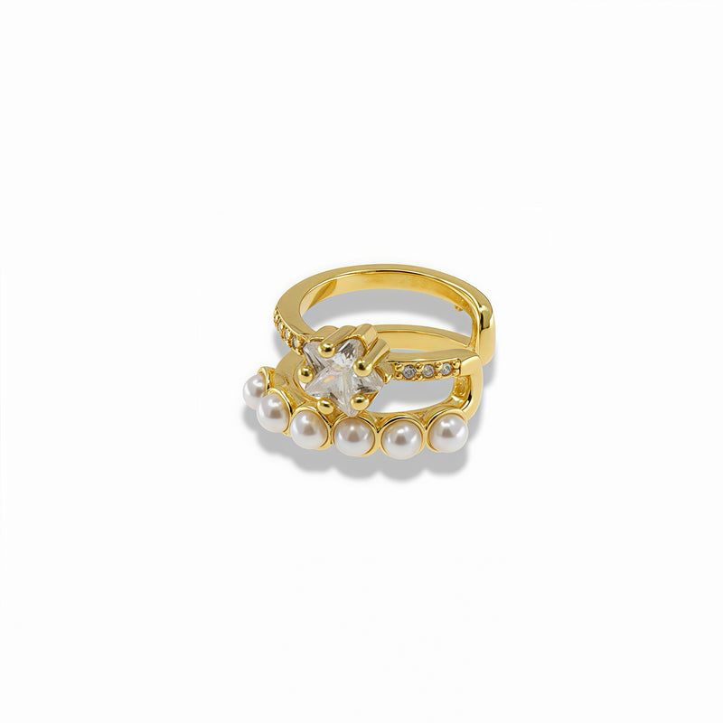 Star Pearl Ear Cuff