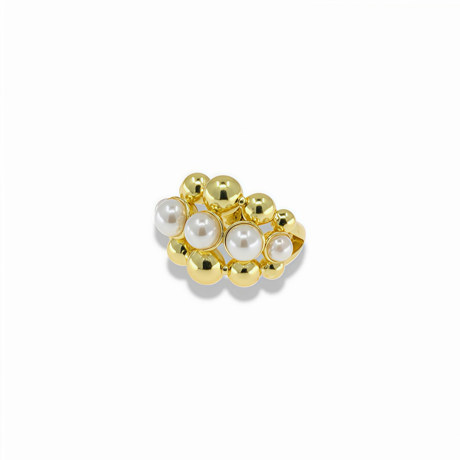 Pearl & Beaded Ear Cuff