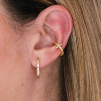 Pavé Cross Ear Cuff