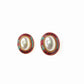 Luxury CONDESA EARRING with intricate design, pearl center, and elegant craftsmanship.
