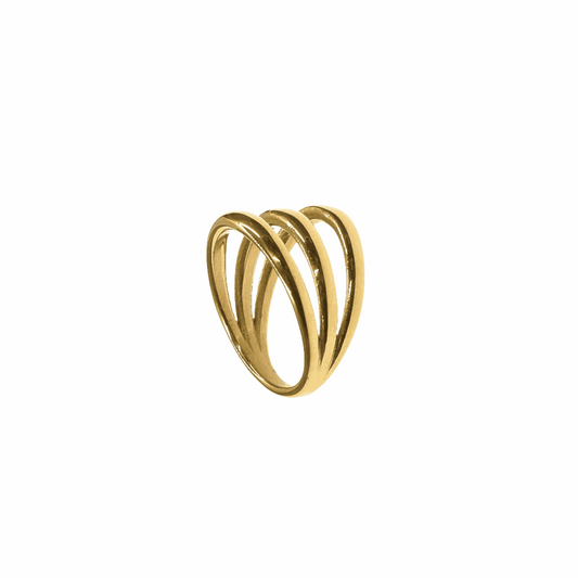 fashion FASHION GOLD & SILVER RING for elegant style and durability