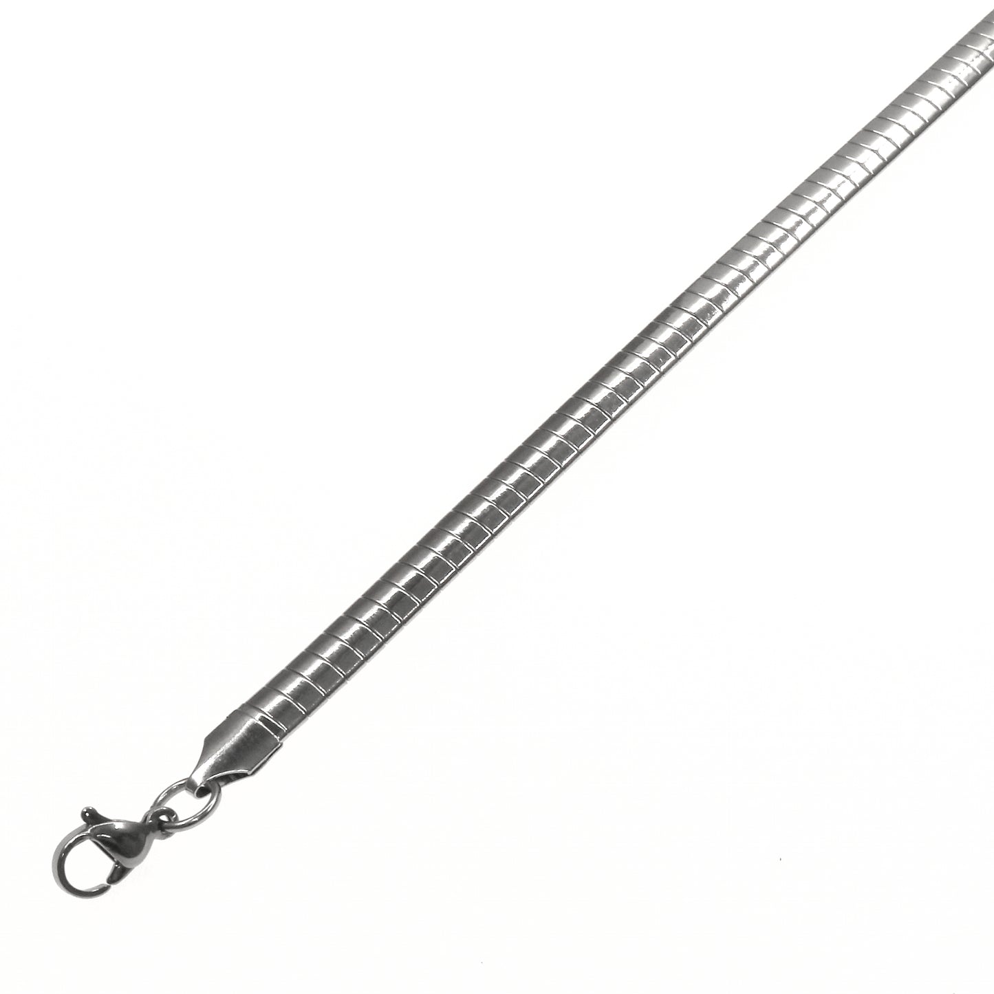 STEEL OMEGA BRACELET
