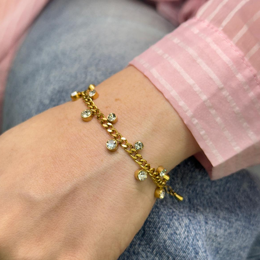 SHINE HAVANA LINK BRACELET