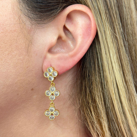 CLOVER LONG EARRING