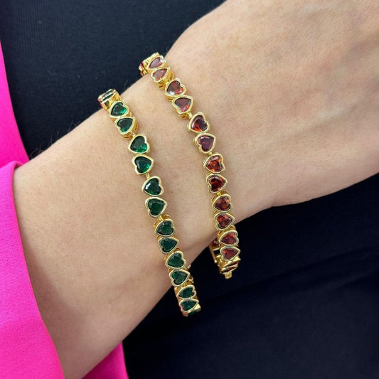 LOVE TENNIS CHAIN BRACELET