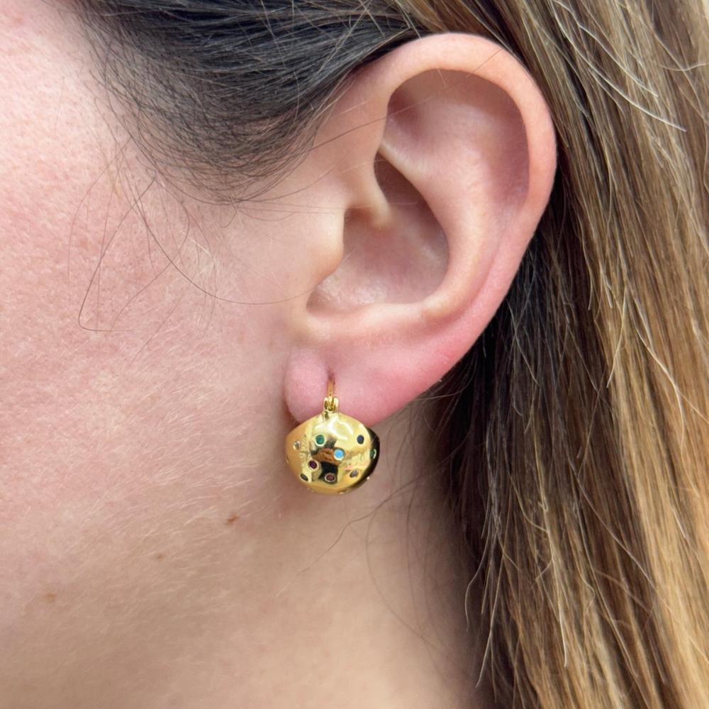 BOLD DISCO EARRING