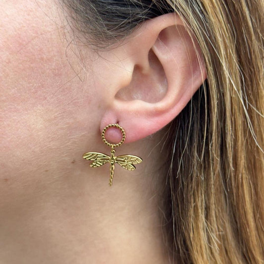DRAGON FLY EARRING