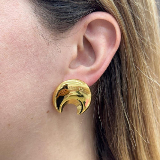 GOLDEN CHUNKY HALF MOON