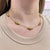 BEADS CHAIN GLD & SLV
