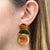 LONG CIRCLES EARRING