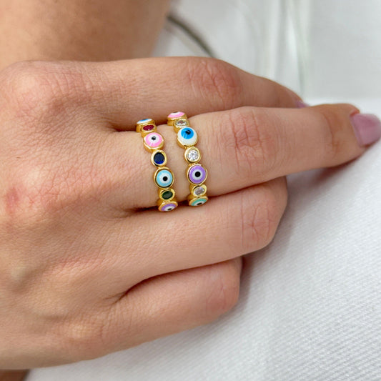 MULTICOLOR EYE ZIRCONIA
