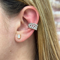 BEADS PAVE CUFF