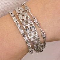 DAINTY STAR STATION CHAIN BRACELET - GOLD & SILVER