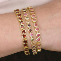 Heart Cubic Zirconia Bracelet
