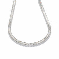 Classic Baguette Tennis Necklace