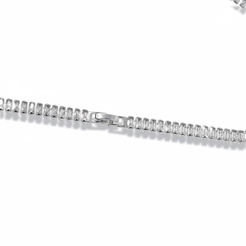 Classic Baguette Tennis Necklace