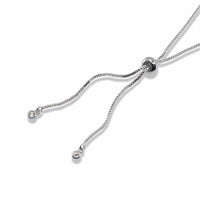 Adjustable Baguette Tennis Necklace